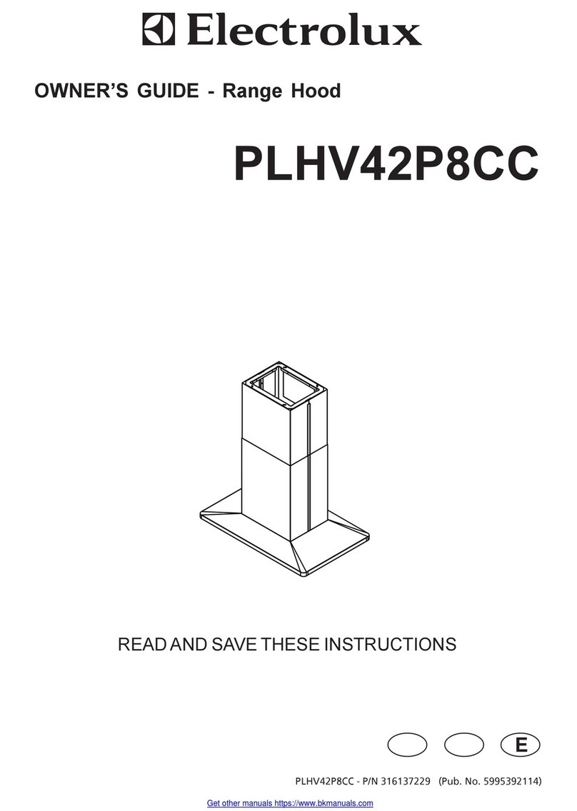 Electrolux PLHV42P8CC owner's manual Electrolux PLHV42P8CC owner's manual