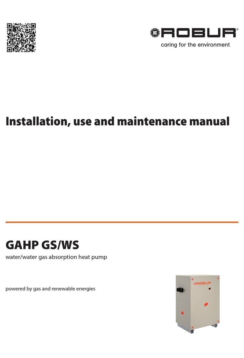 Robur GAHP-GS Service manual