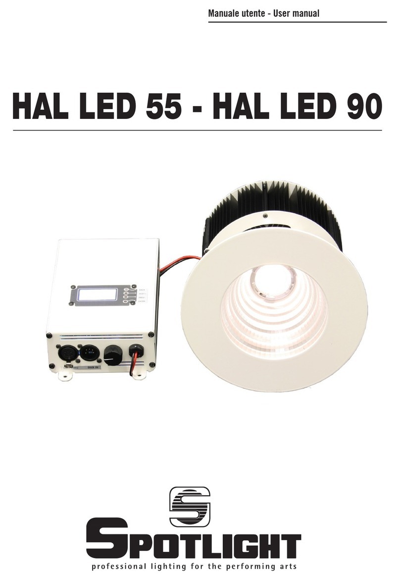 Spotlight HAL LED 55 user manual