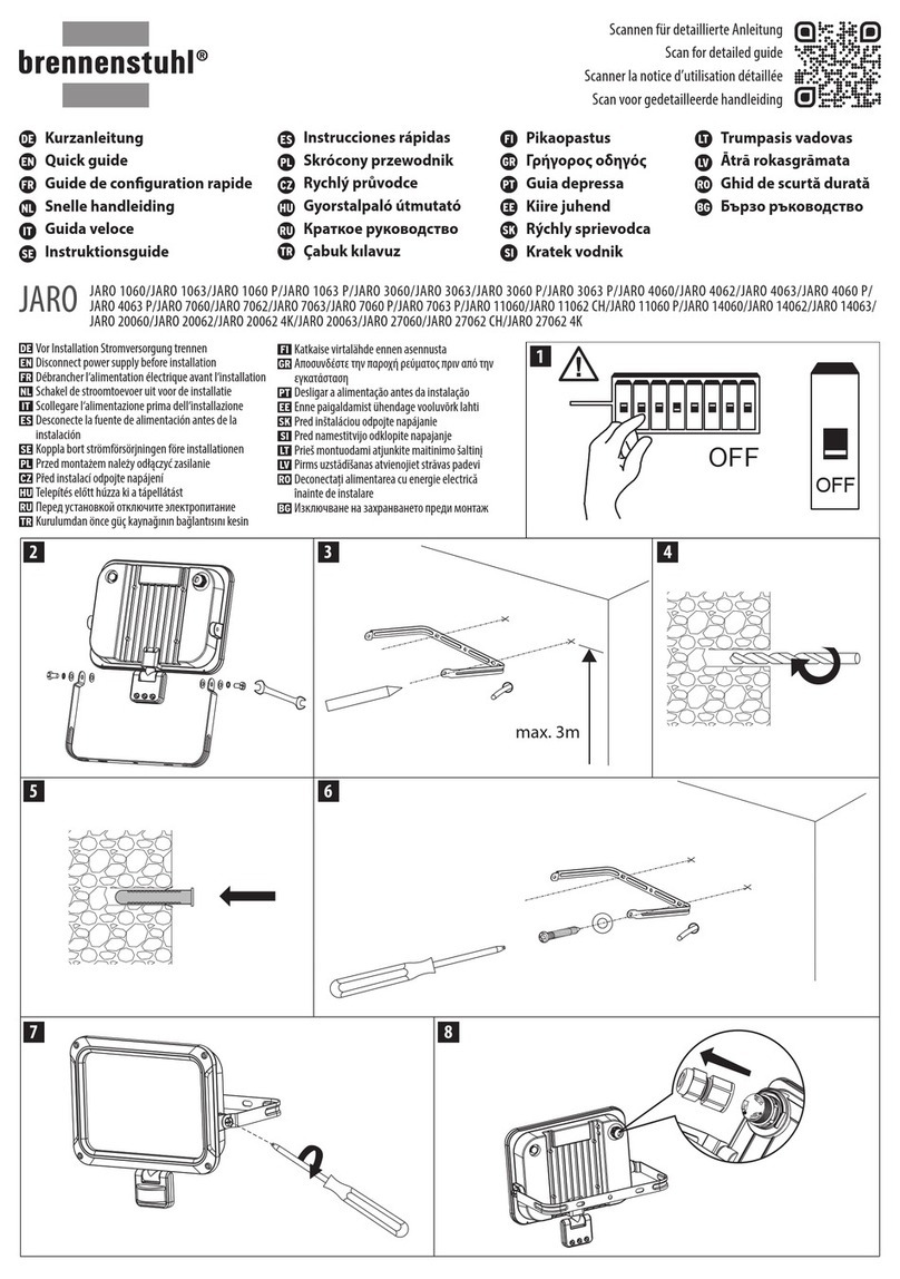 brennenstuhl JARO 3060 quick guide brennenstuhl JARO 3060 quick guide