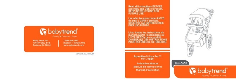 Baby Trend Expedition JG76 B Series User manual