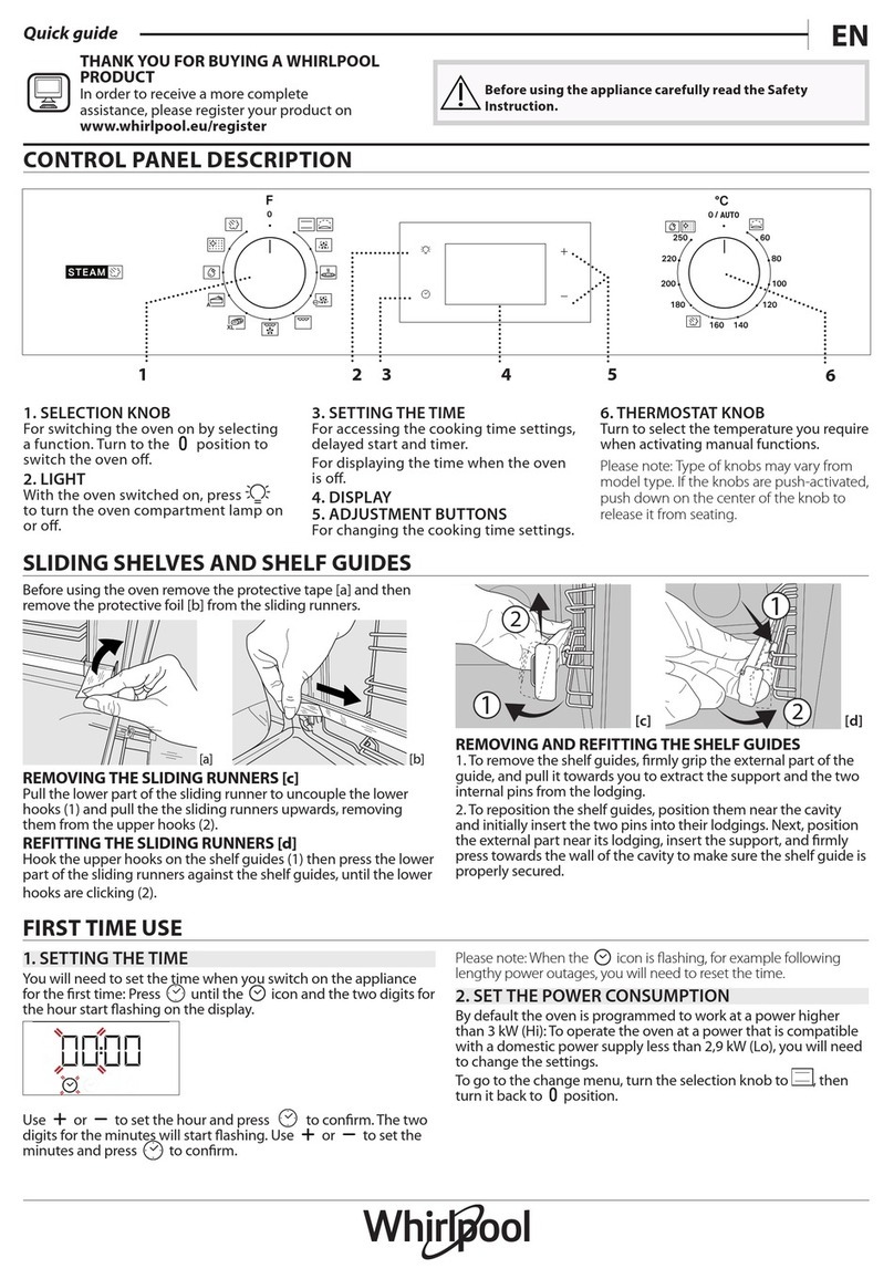 Whirlpool W4 OMSK58RU1SBA User manual