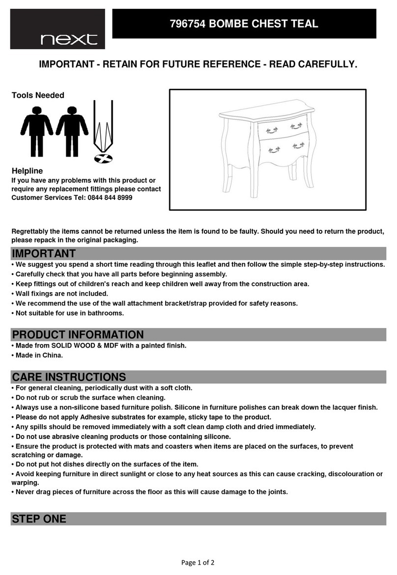 Next BOMBE 796754 User manual
