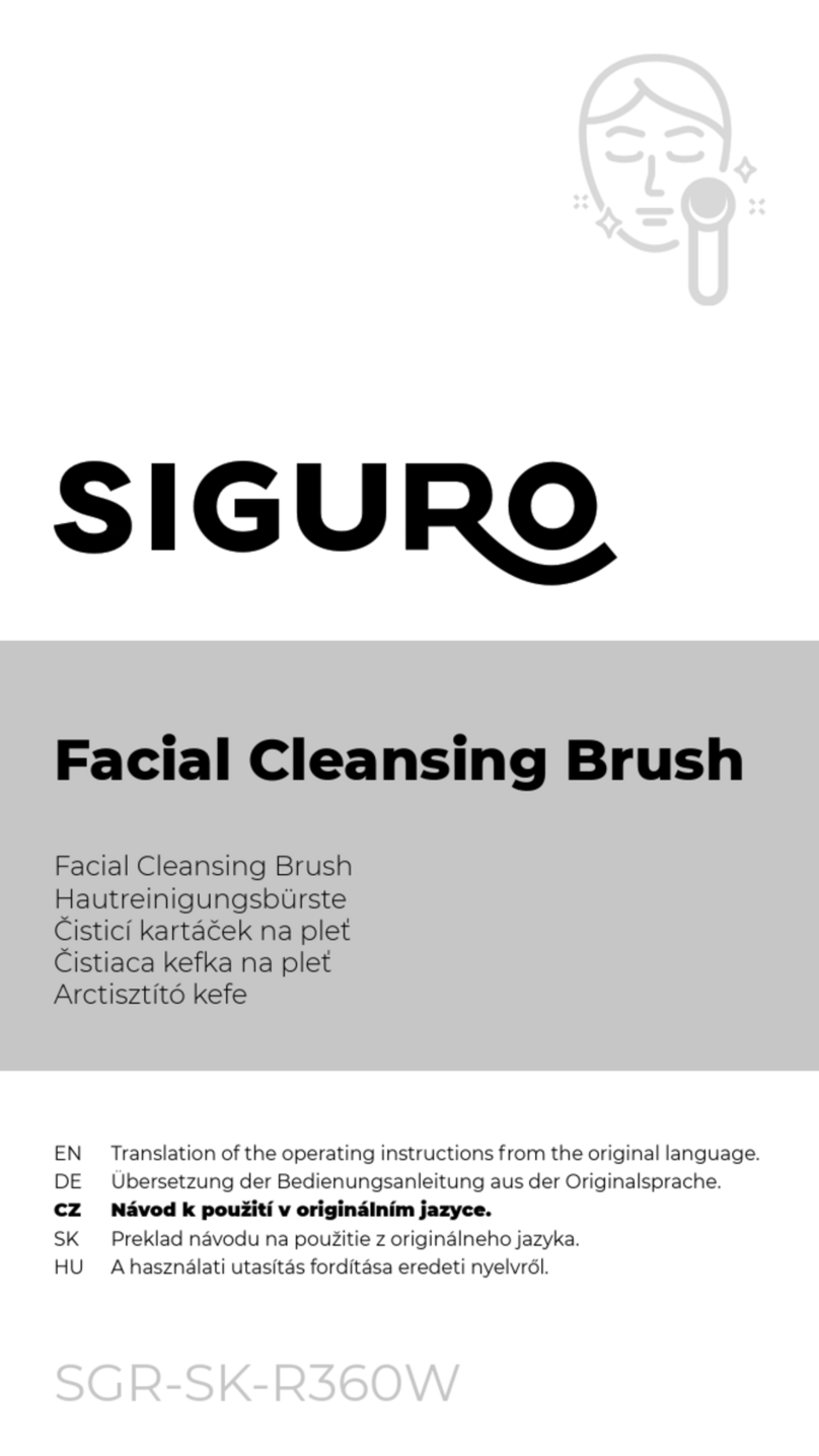 SIGURO SGR-SK-R360W Translation of the operating instructions