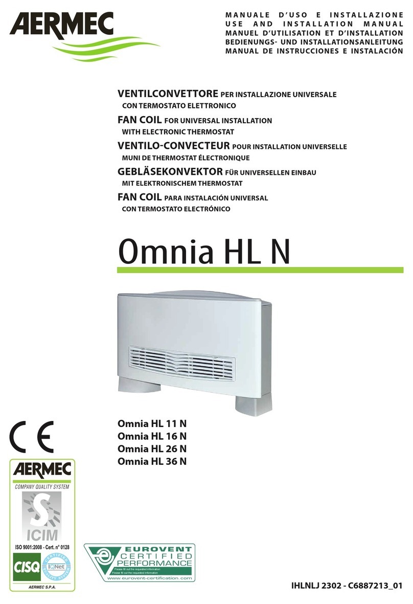 AERMEC Omnia HL 11 N Technical specifications