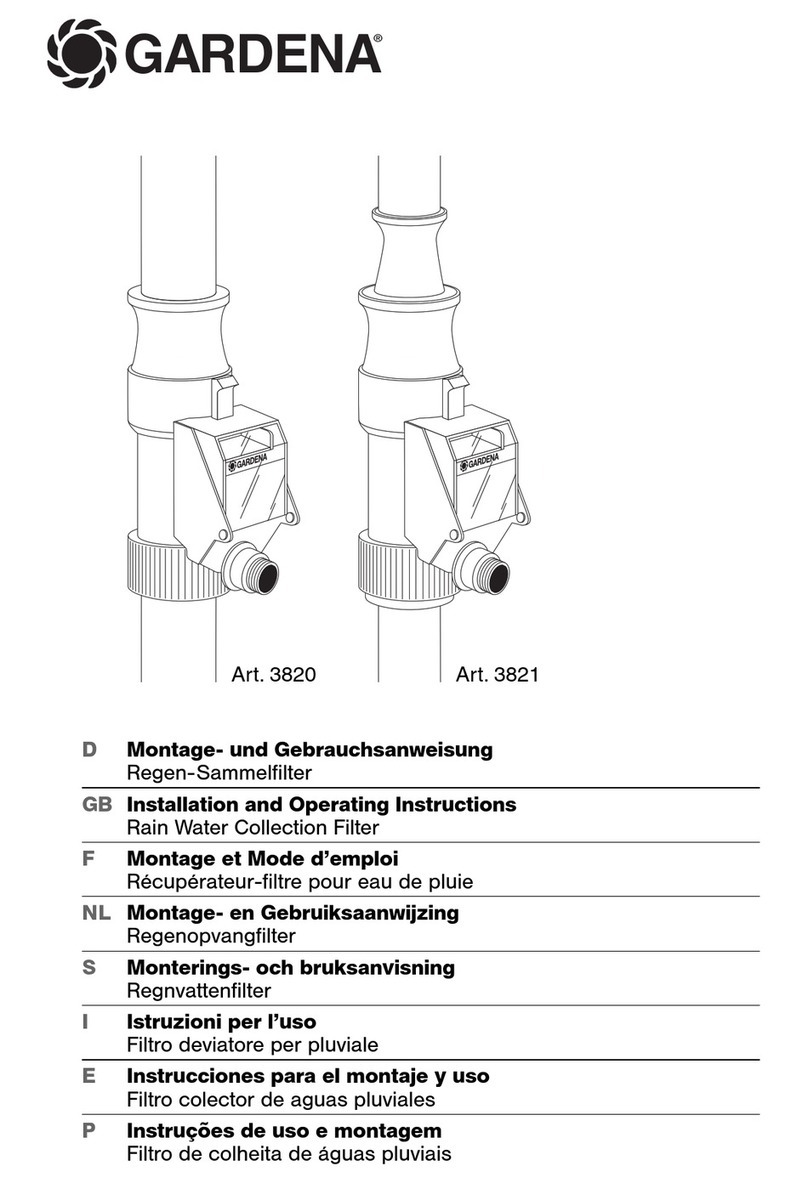 Gardena 3820 User manual