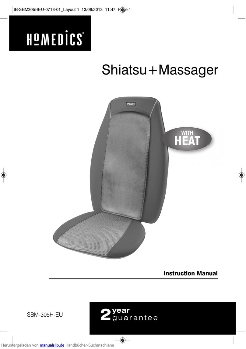 HoMedics SBM-305H-EU instruction manual