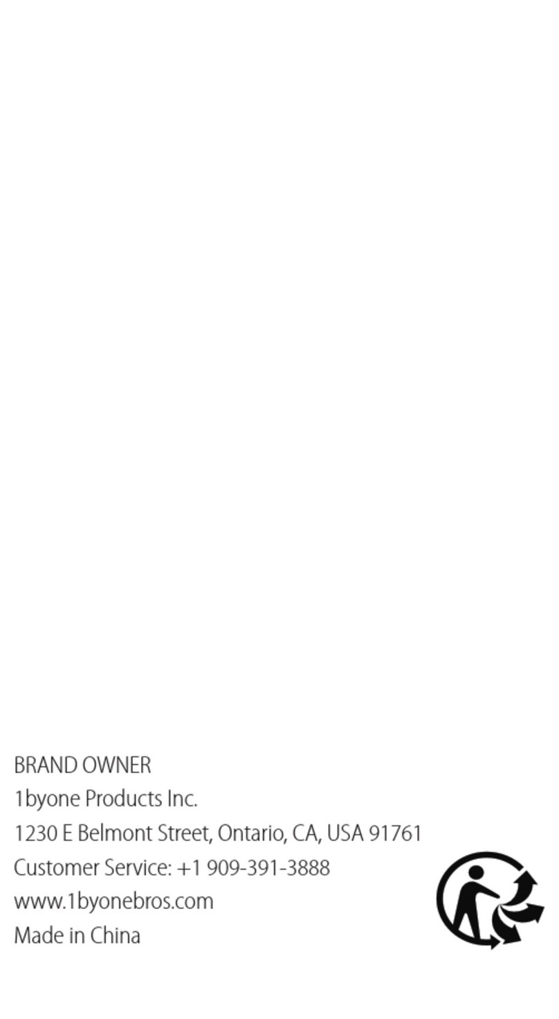 1 BY ONE DIAFIELD 1-AD10EU01 GF-922 User manual
