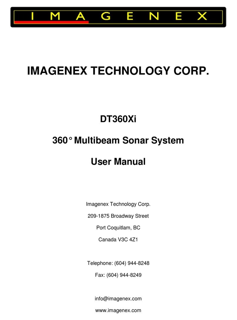 IMAGENEX DT360Xi user manual