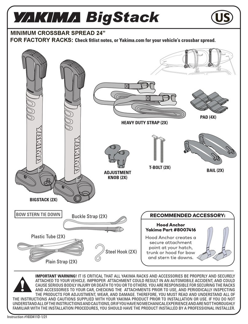 Yakima 8004041 installation instructions