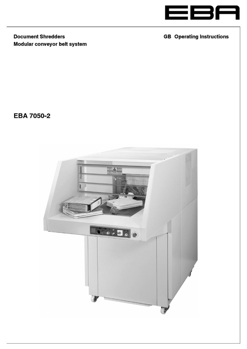 EBA 7050-2 User manual
