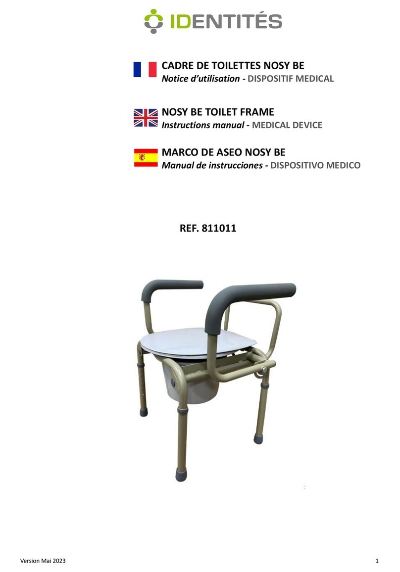 identités NOSY BE 811011 instruction manual