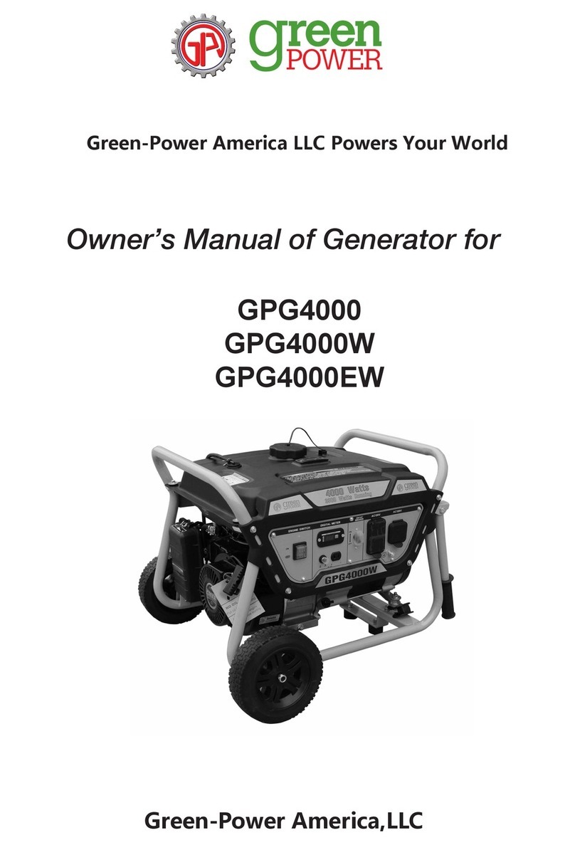 Green Power GPG4000 User manual