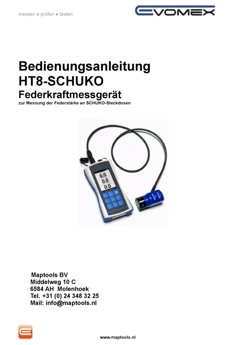 Evomex HT8-SCHUKO instruction manual Evomex HT8-SCHUKO instruction manual