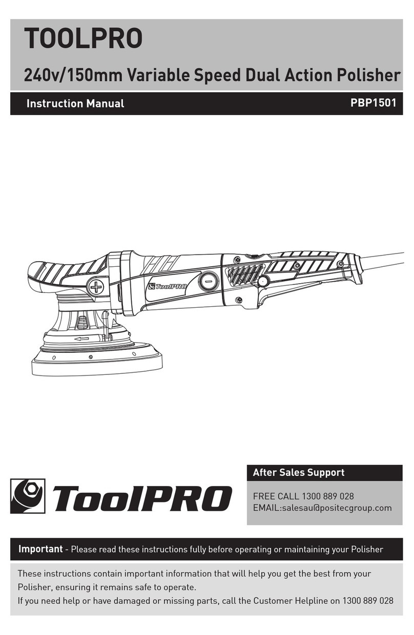ToolPRO PBP1501 instruction manual