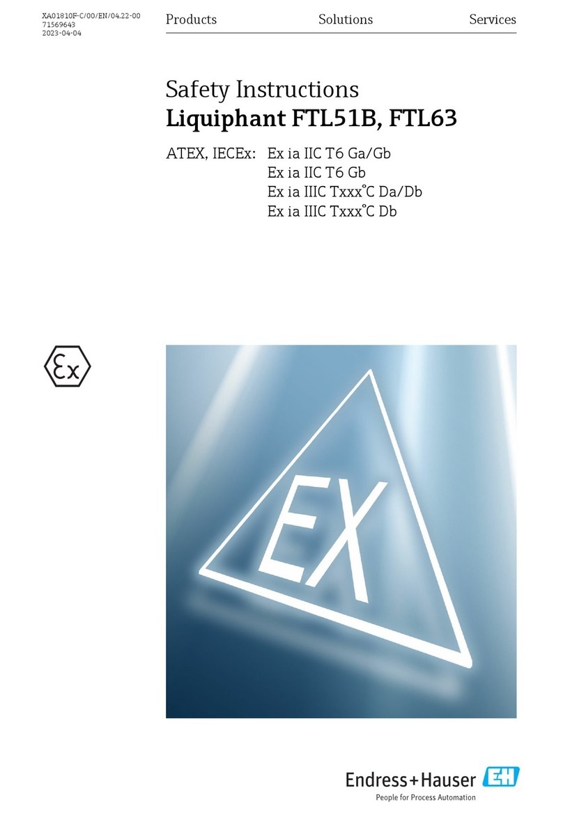 Endress+Hauser Liquiphant FTL51B Firmware update