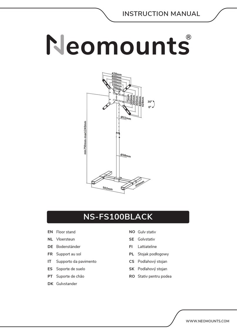 NeoMounts NS-FS100BLACK User manual