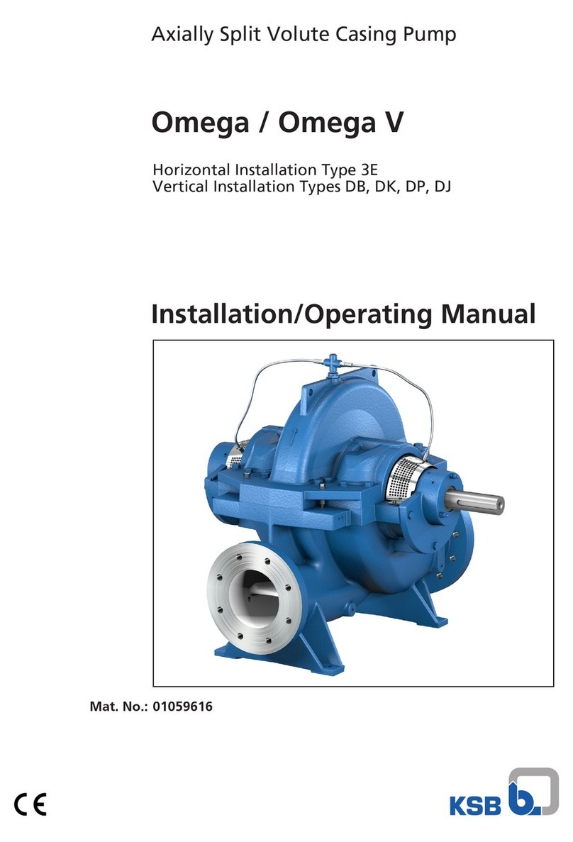 KSB Omega Installation & operating manual KSB Omega Installation & operating manual
