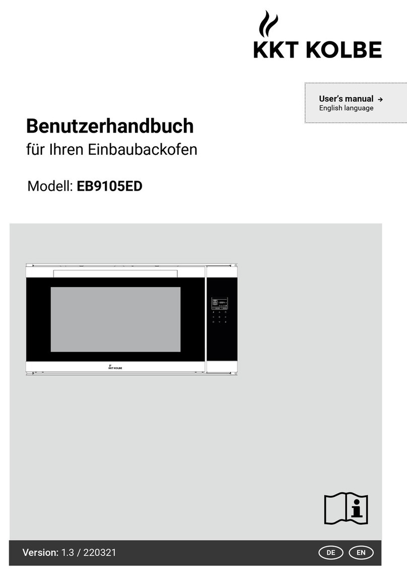 KKT KOLBE EB9105ED manual