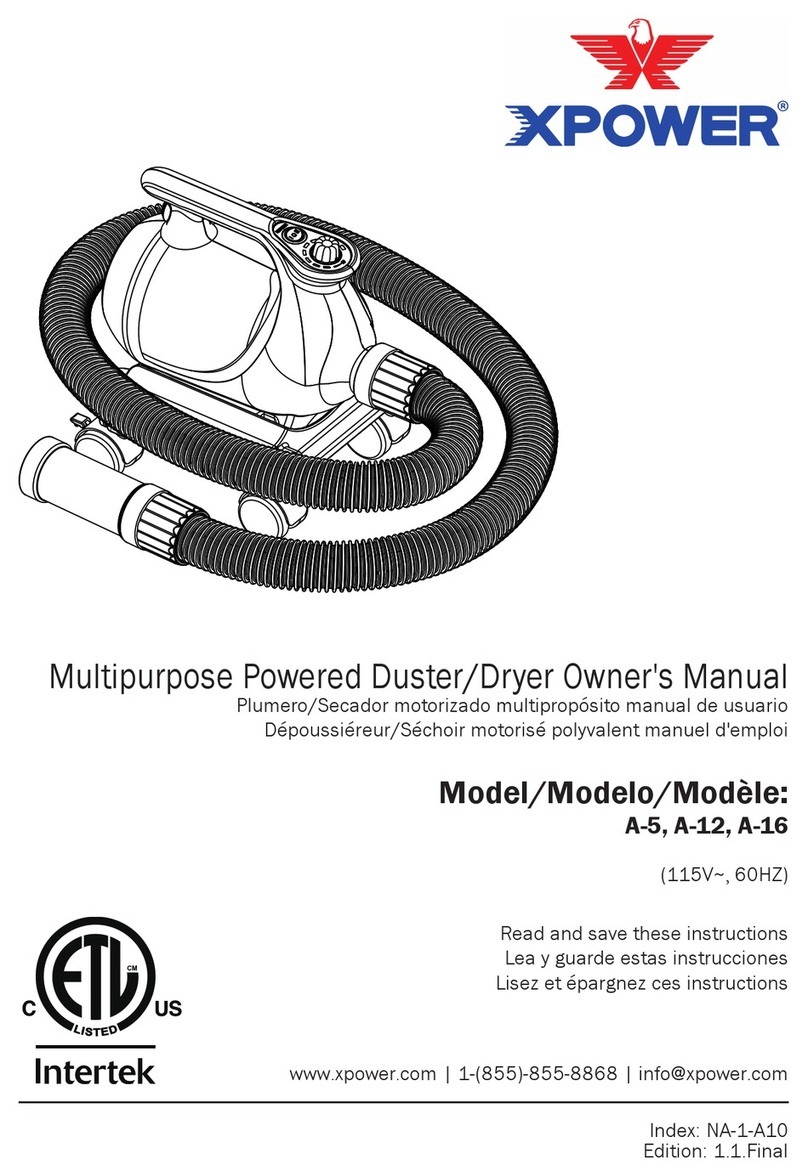 XPower A-5 User manual