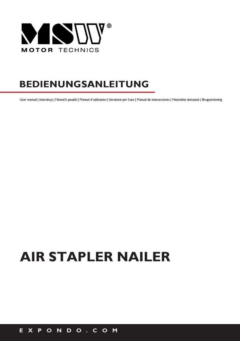 MSW Motor Technics MSW-AIRS1290ASN user manual