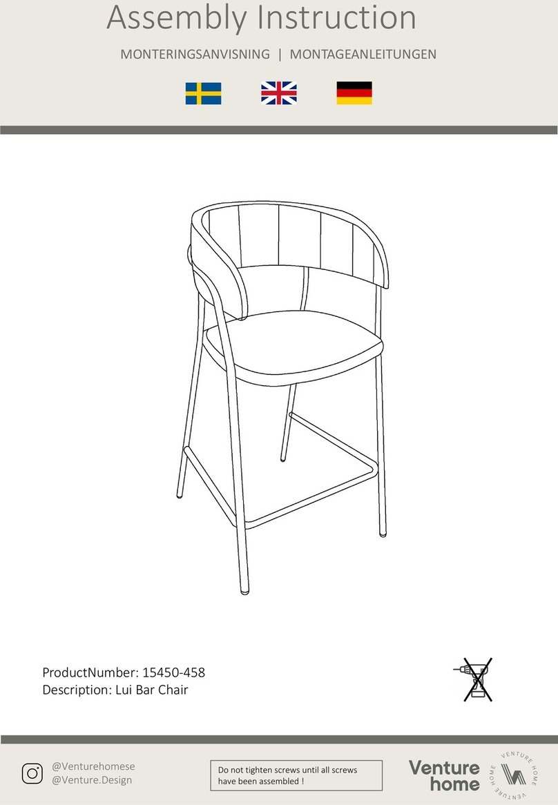 venture Lui 15450-458 Assembly instructions