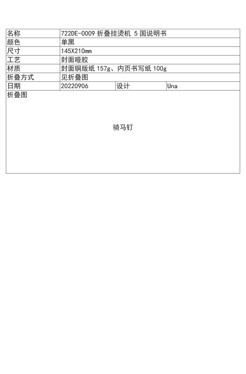 1 BY ONE BEAUTURAL YPZ-146 instruction manual