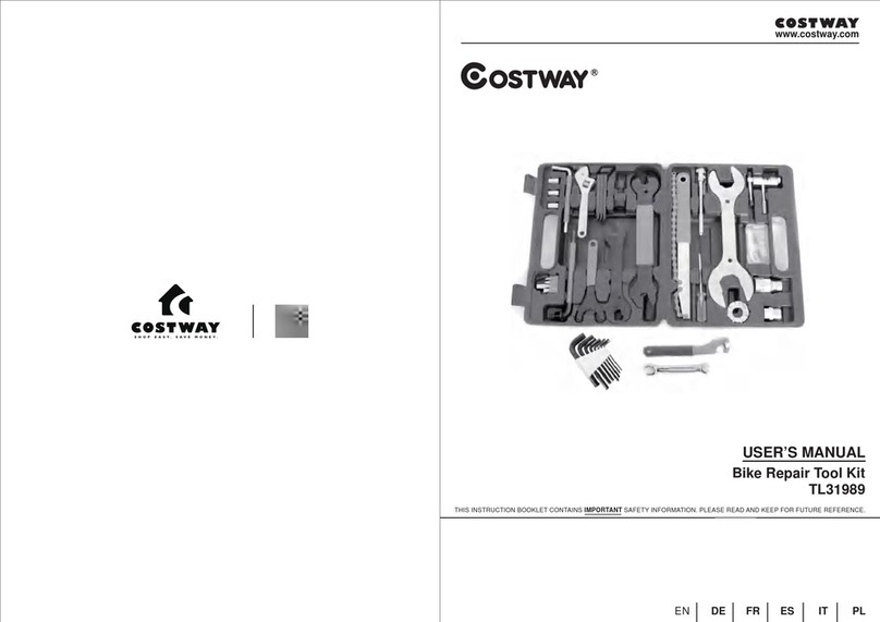 Costway TL31989 User manual
