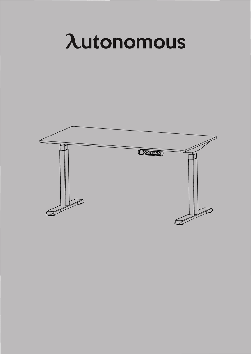 Autonomous Anti-collision Smartdesk User manual Autonomous Anti-collision Smartdesk User manual