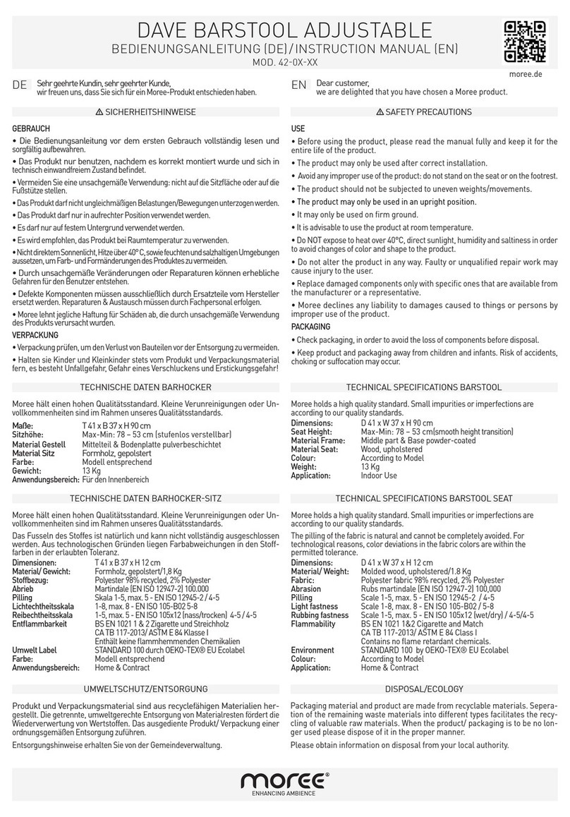 Moree 42-0 Series quick start guide