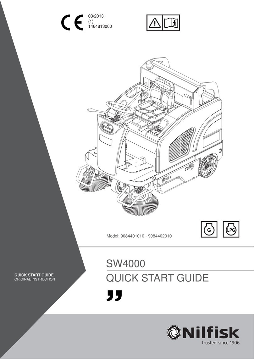 Nilfisk-Advance SW4000 User manual Nilfisk-Advance SW4000 User manual