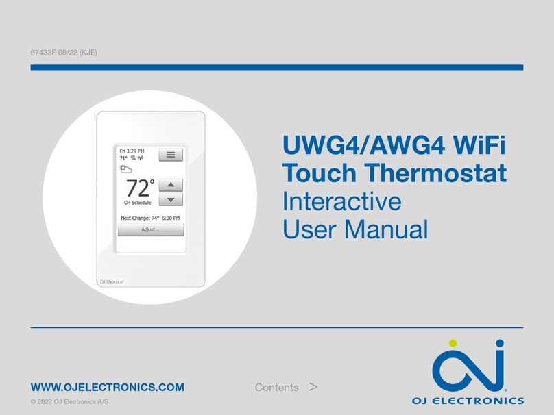 OJ Electronics AWG4 User manual