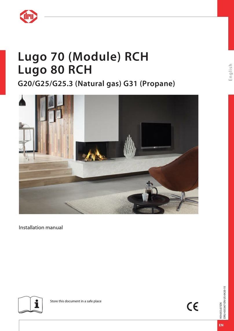 Dru Lugo 80 RCH instruction manual