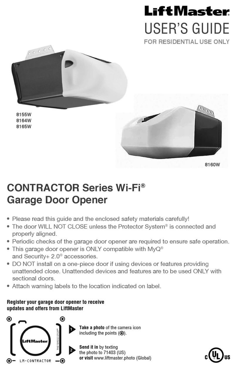 Chamberlain 8165W user guide