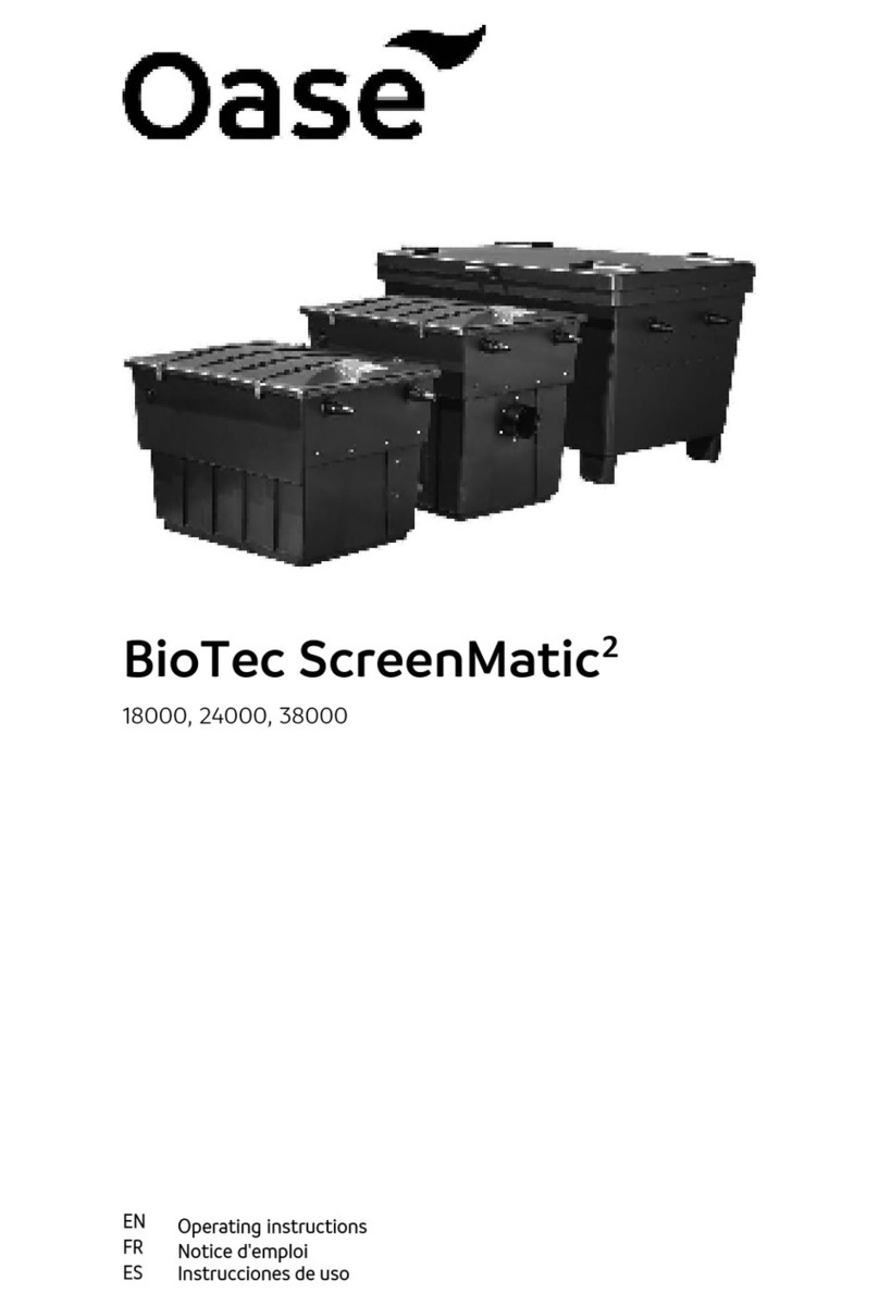 Oase BioTec ScreenMatic 2 User manual