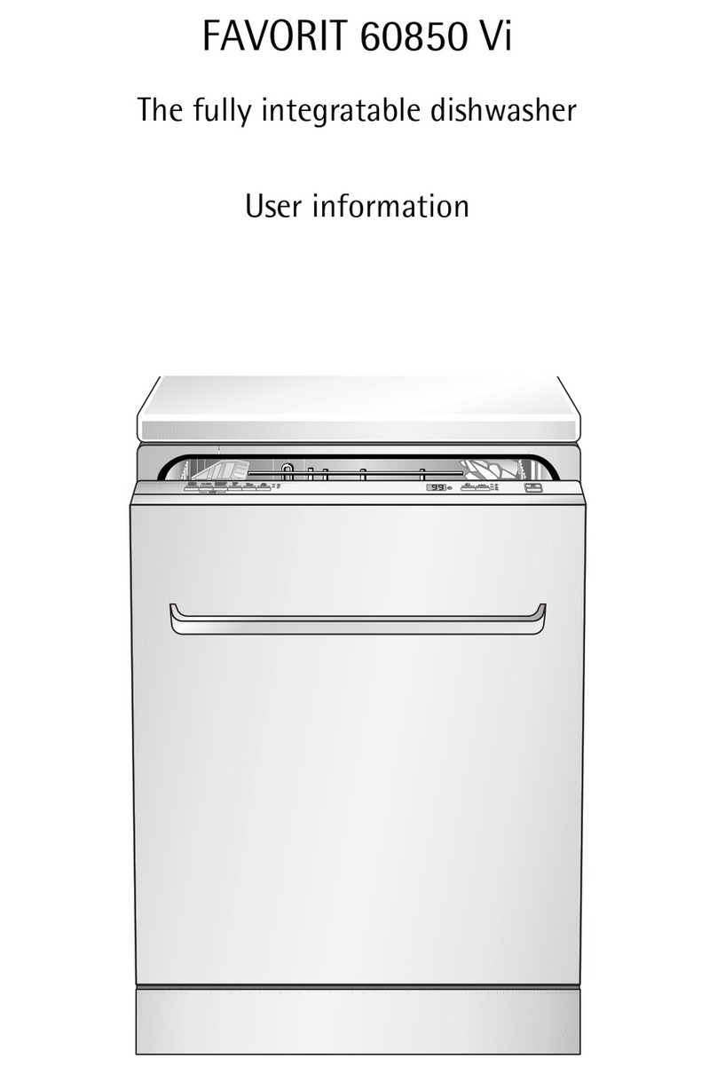 Electrolux FAVORIT 60850 Vi Operation manual
