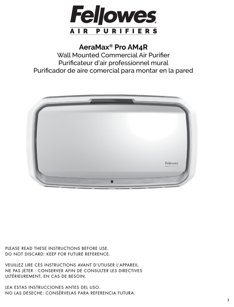 Fellowes AeraMax Pro AM4R User manual