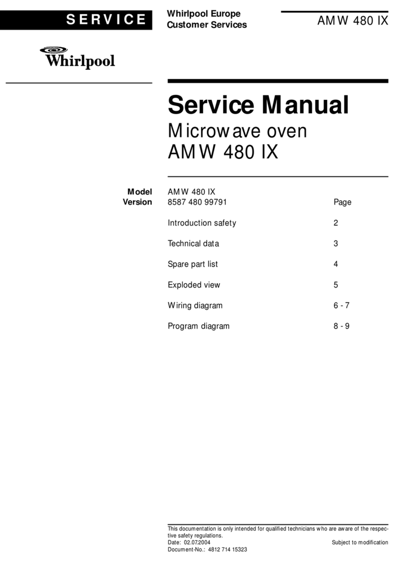 Whirlpool AMW 480/IX User manual