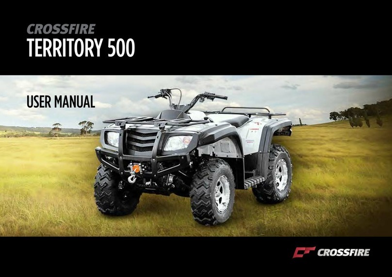 Crossfire TERRITORY 500 2000 user manual