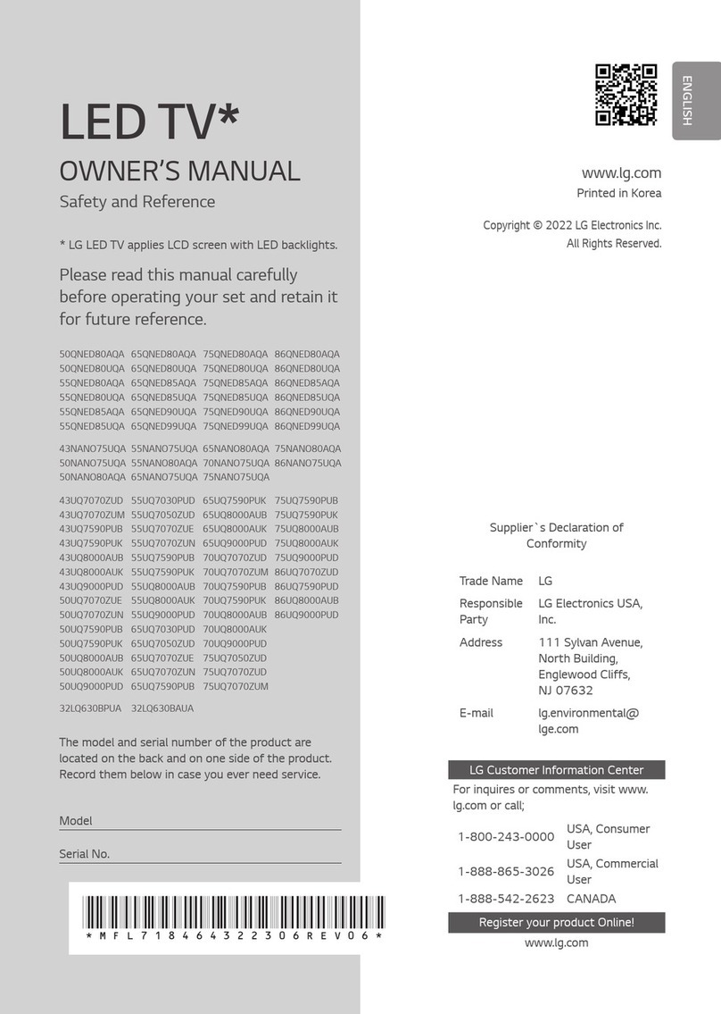 LG 0QNED80AQA owner's manual
