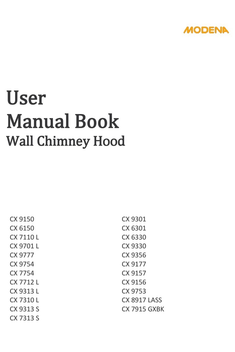 Modena CX 9150 Owner's manual