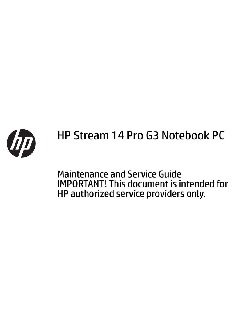 HP Stream 14 Pro G3 User manual