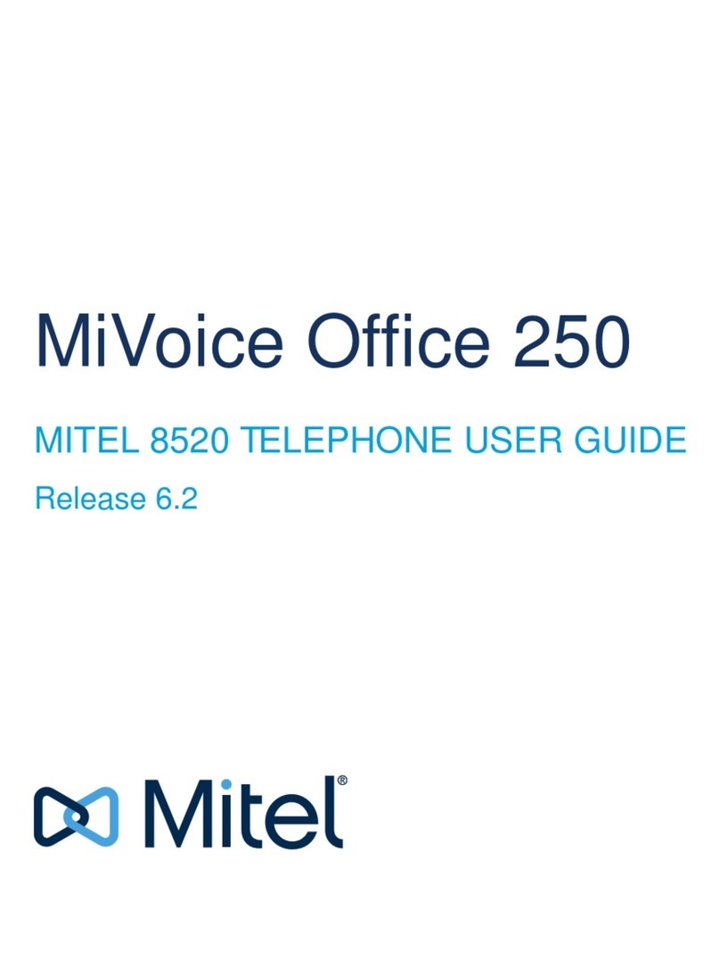 Mitel MIVOICE OFFICE 250 User manual