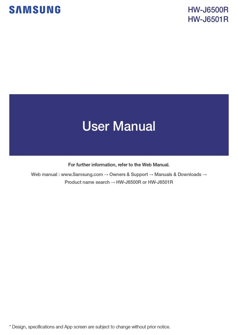 Samsung HW-J6500R User manual
