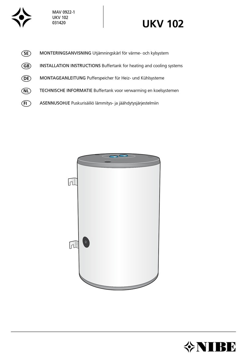 Nibe UKV 102 installation instructions