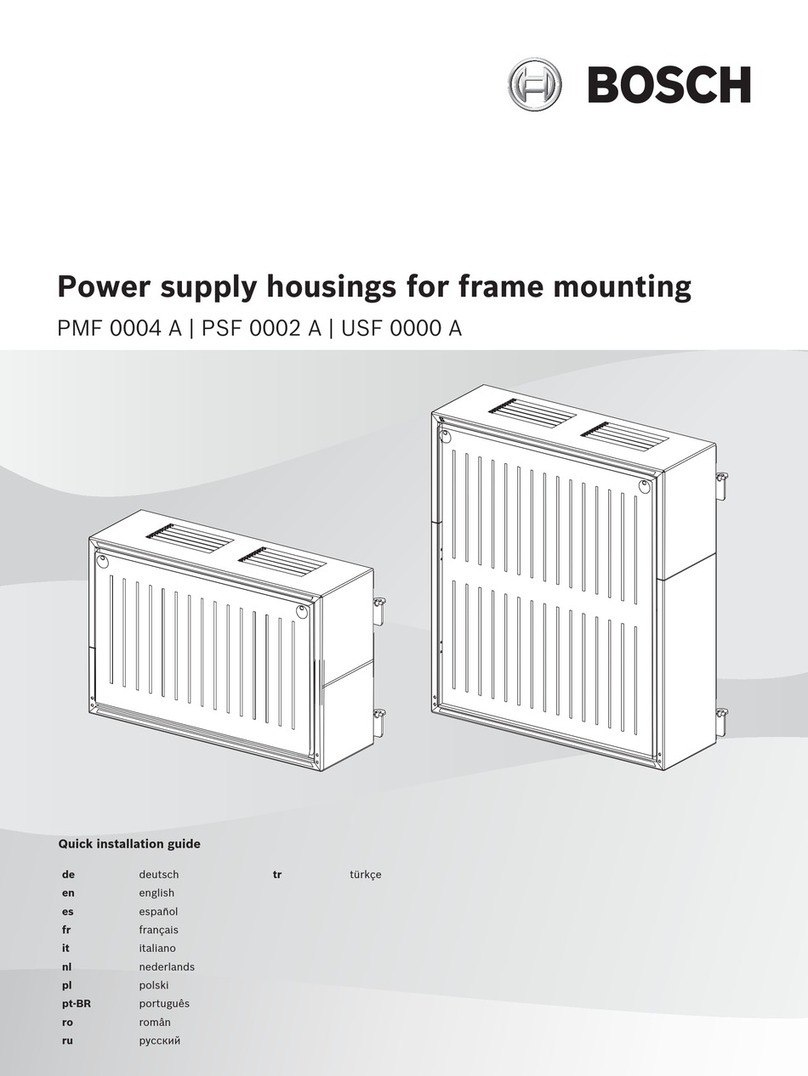 Bosch PMF 0004 A User manual