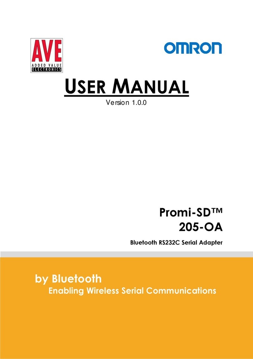 Omron Promi-SD 205-OA user manual