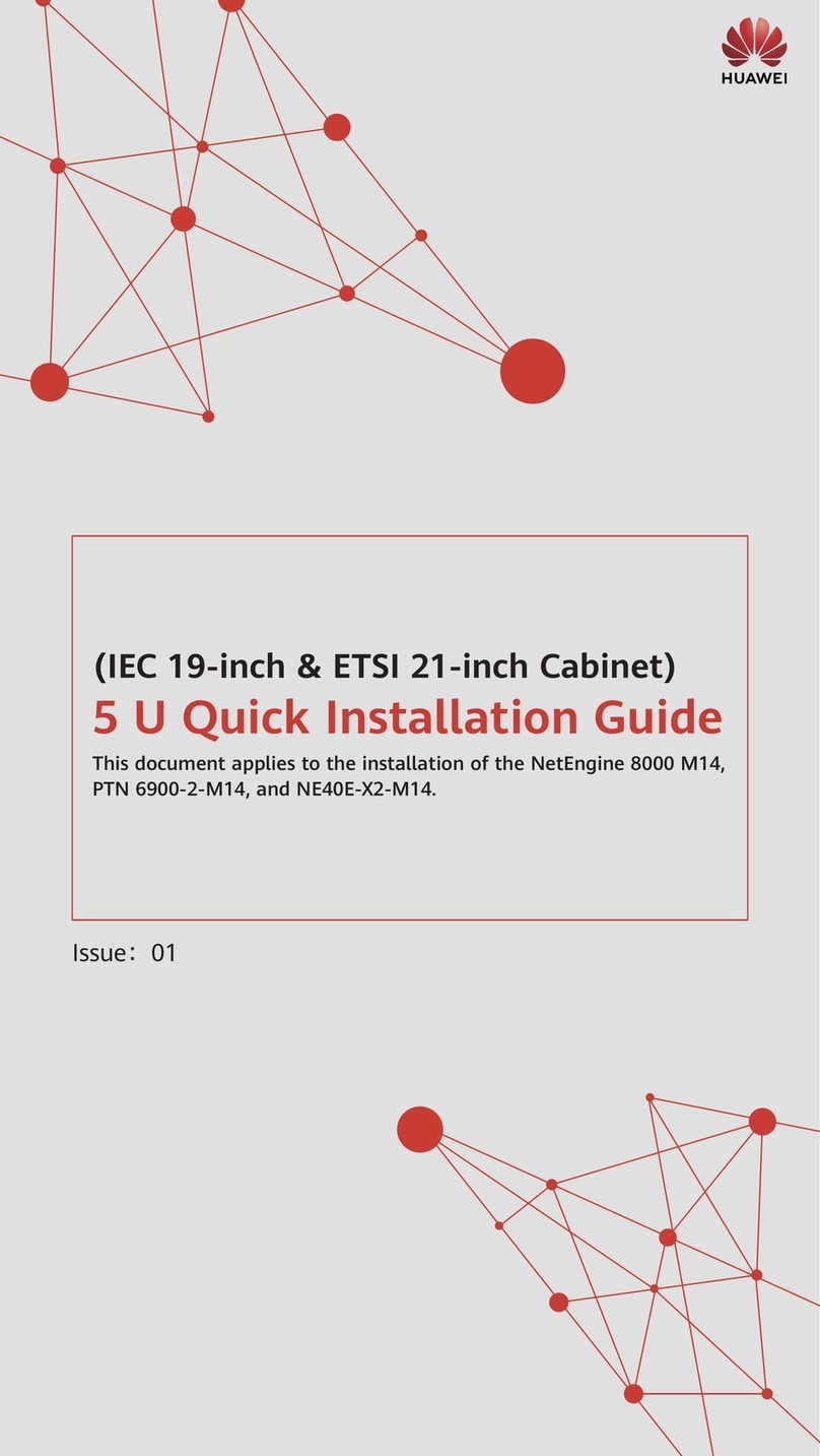 Huawei NetEngine 8000 M14 Quick installation guide