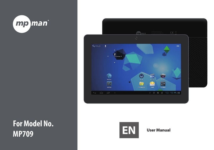 MP-Man MP709 User manual MP-Man MP709 User manual