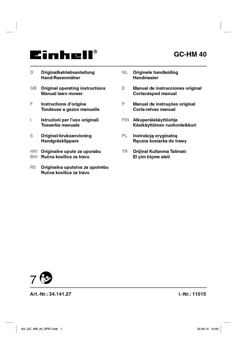 EINHELL GC-HM 40 User manual
